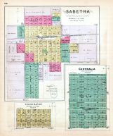 Sabetha, Taylor Rapids, Centralia, Kansas State Atlas 1887